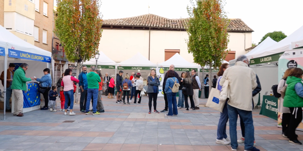 Feria El Camino de Europa, en Carrión de los Condes, Palencia